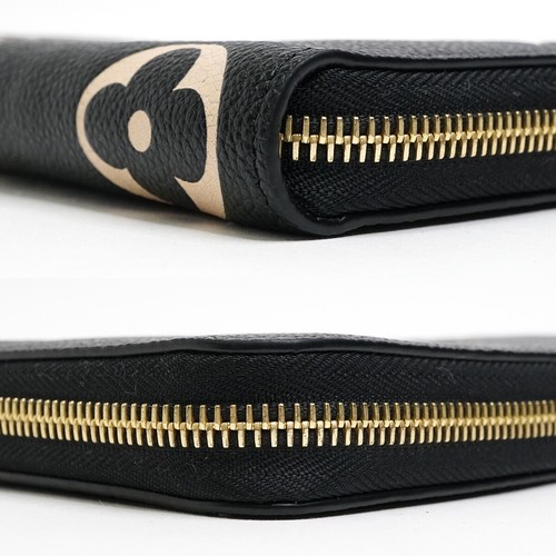 Portafoglio lungo Louis Vuitton monogramma impronte zippy bicolore M80481 wa001970 - Foto 4 di 10