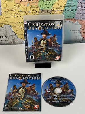 SHIPS SAME DAY Sid Meier's Civilization Revolution PS3 PlayStation 3 Tested