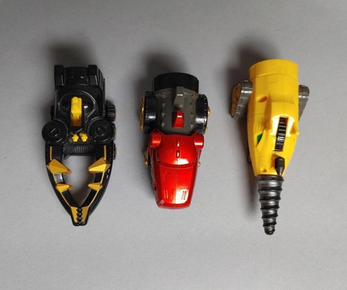 Power Rangers Mega Force Goseiger DX Landick Seaick Skick Brothers Set BANDAI - Picture 20 of 24