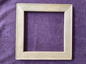 Artists Canvas Stretcher Bars 1 Set 4 Bars 12" Square Solid Wood USA