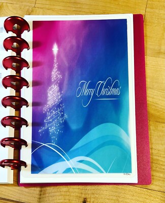 Merry Christmas Tree Holiday Winter DASHBOARD 4 use w TUL/Arc (8 disc) Planner~