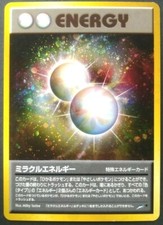 Miracle Energy Pokemon Card Japanese Game Nintendo Rare Holo F/S Played