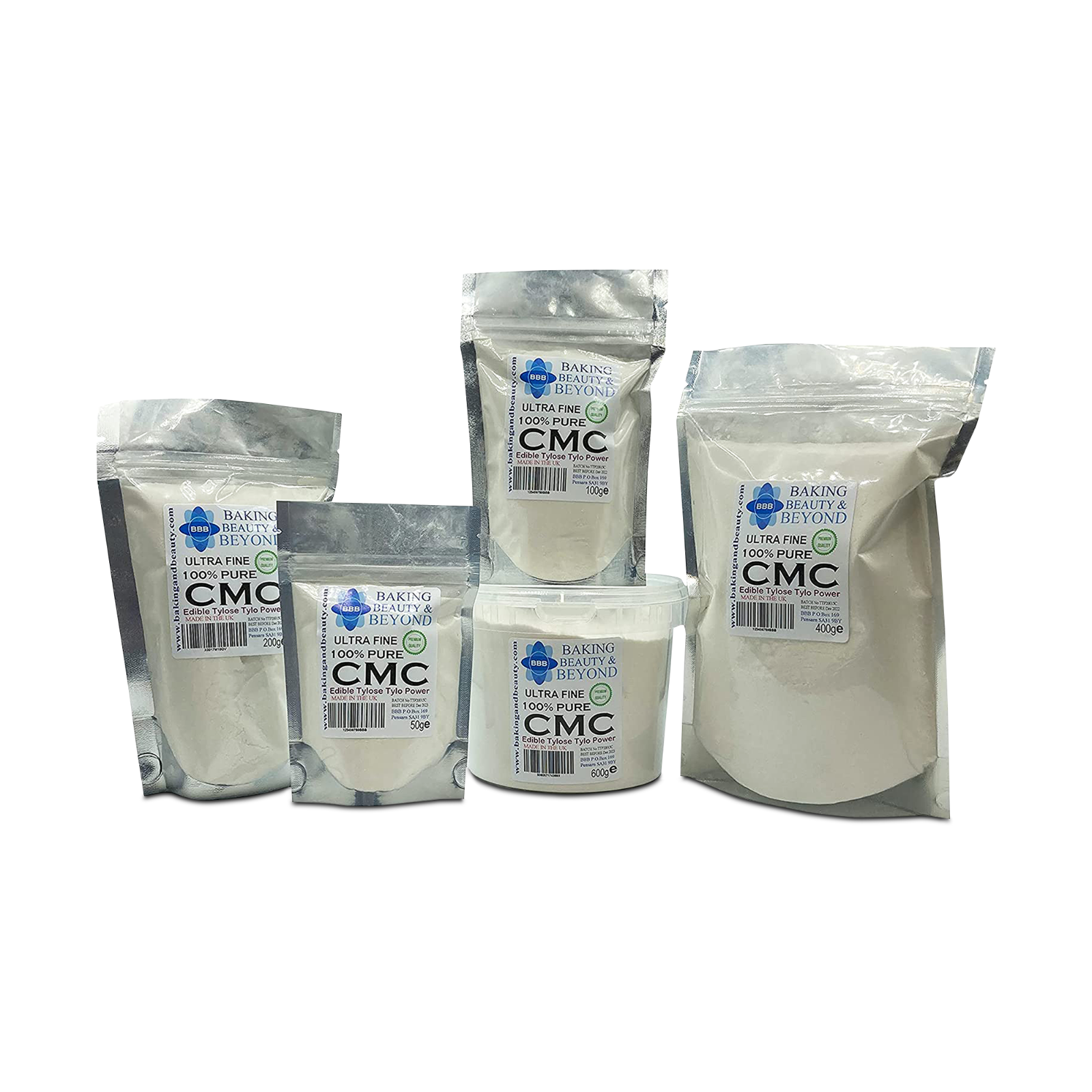 Baking Beauty and Beyond Gum Tragacanth Edible Glue Tylose Tylo Pure