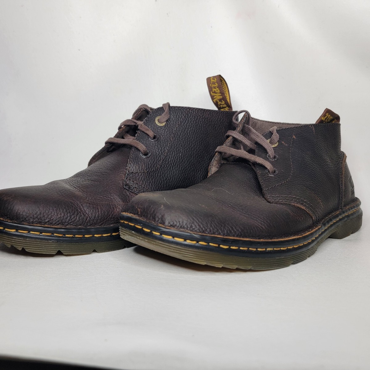 Dr. Martens Chukka Boot Men's 12M Sussex AW004 Industrial Brown Dr. Martens Chukka Boot Men's 12M Sussex AW004 Industrial Brown