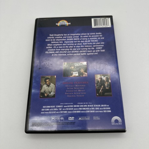 Stepmonster (DVD, 2004) Alan Thicke 1993 Very Nice ! 🔥 Ultra Rare DVD Horror 🔥 - Picture 2 of 15