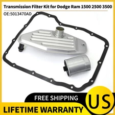 Transmission Filter Kit 4WD With Pan Gasket For 1999-UP 545RFE 65RFE 66RFE 68RFE