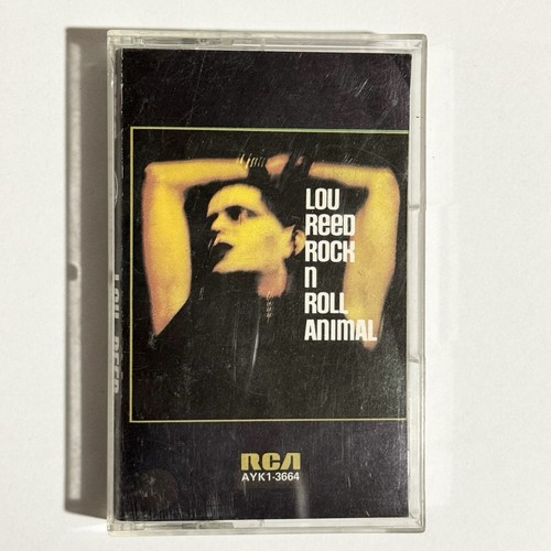 Lou Reed Rock N Roll Animal Cassette Tape Album OG USA 1974 RCA Records 70s Rock