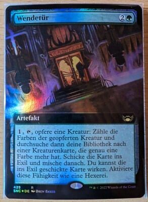 MTG | Wendetür | NM | DE | SNC 429 | Extended Art | FOIL