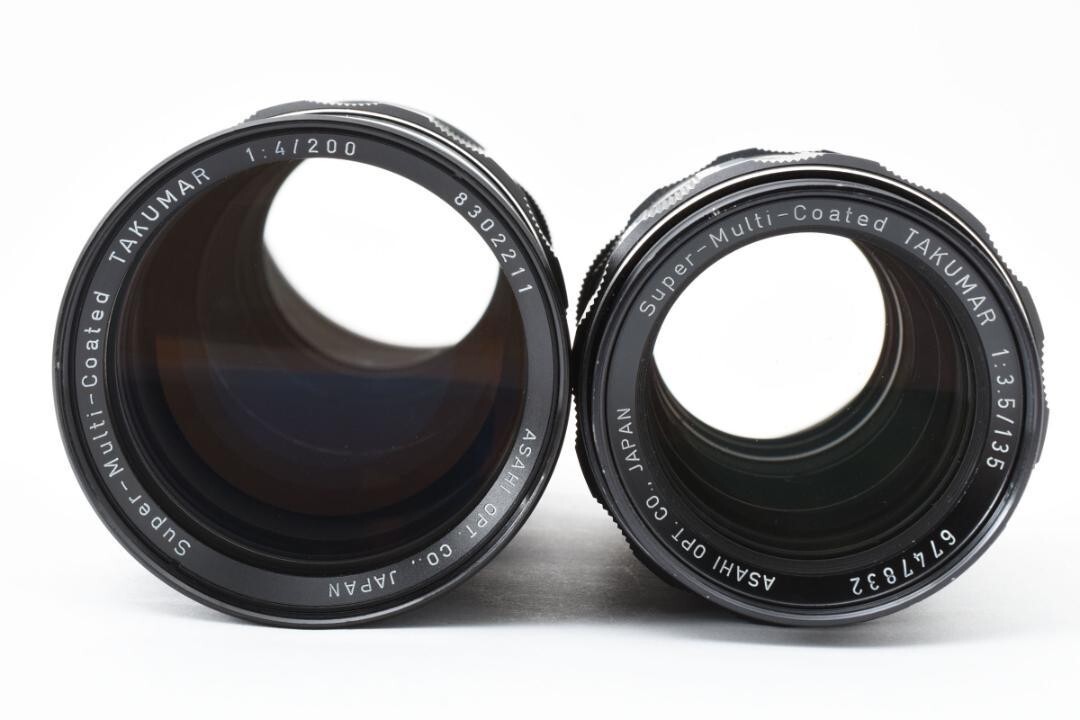 PENTAX - 【2本セット】 SMC Takumar 135mm 200mm F0205 PENTAX SMC Takumar 135mm + 200mm F0205 | eBay