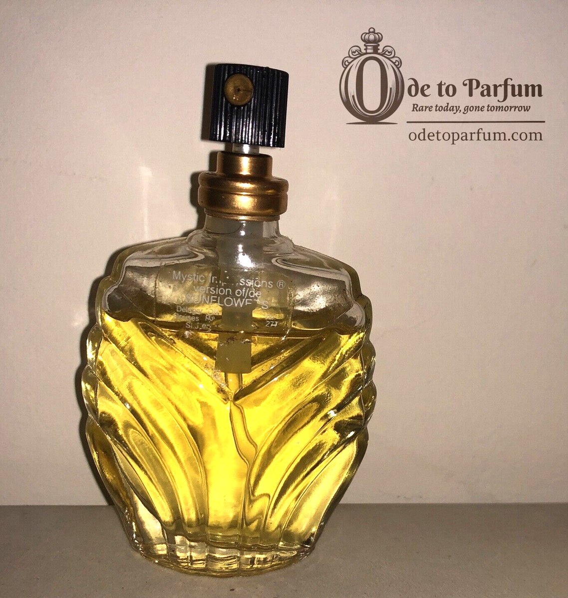 Vintage 1990 MYSTIC IMPRESSIONS Version of Sunflowers Eau de
