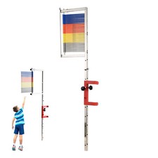 Wall Mounted Vertical Jump Tester Trainer Jump Measurement Tool Adjustable Heigh