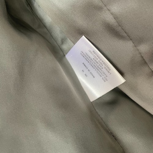 Womens Jaeger Zip Up Jacket Blazer Grey UK 10 Wool Cashmere Blend Long Sleeves - Picture 9 of 11
