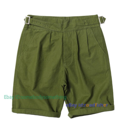 British Army Shorts Men's Summer Cotton Short Pants Gurkha Shorts