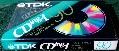 TDK CDing-I 90 NORMAL POSITION AUDIO TAPE MUSICASSETTA NUOVA SPEDIZIONE GRATIS - Bild 3 von 5