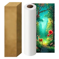 CALCA 95gsm 17 x 100ft Sublimation Roll Paper 3" Core for Heat Transfer Printing