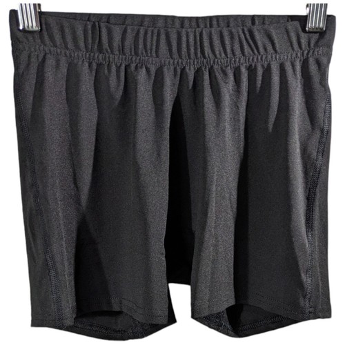 Girls Black Volleyball Shorts Game Size Small Youth Short
