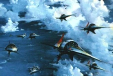 #61 John Berkey Fantasy/Sci-Fi Trading Card