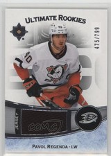 2022 Upper Deck Ultimate Collection Rookies Jersey /799 Pavol Regenda #125 1l2a