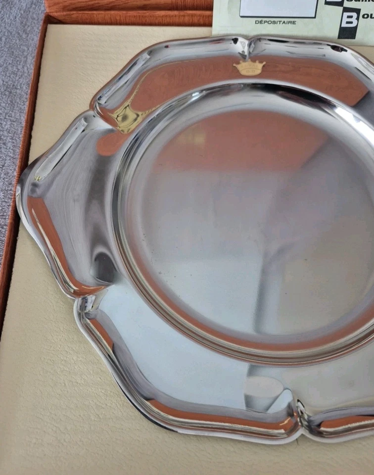 Orfèvrerie plat en uginium royal uginium BB Bouillet Bourdelle - Photo 2/4