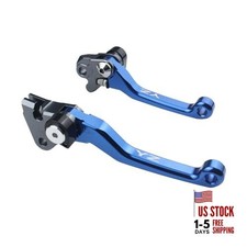  Motorcycle CNC Foldable Pivot Clutch Brake Lever Handle YZ125 YZ250 2001-2007
