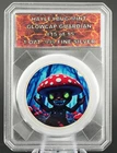 Glowcap Guardian - Haleybug Mint 1oz .999 Fine Silver Numbered Round # 15 of 15