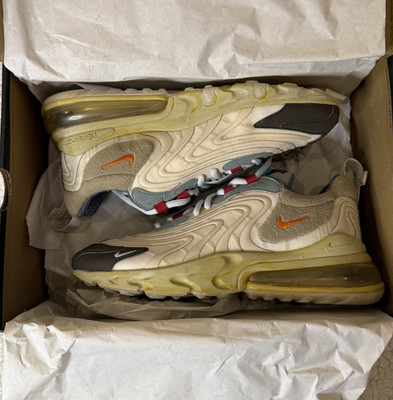 Size 7.5 - Nike Air Max 270 React ENG x Travis Scott Low Cactus Trails
