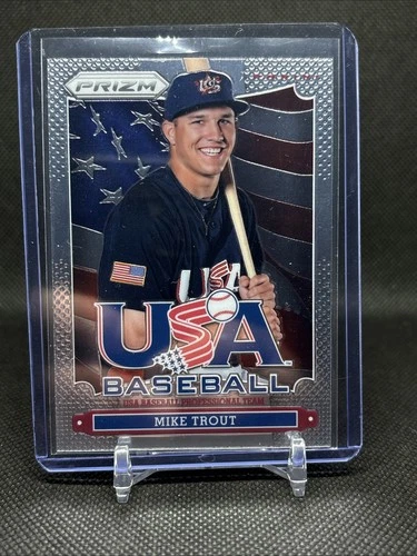 2013 Panini Prizm - USA Baseball Mike Trout #USA10