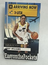 2024-25 Panini NBA Hoops Arriving Now Cody Williams RC #29 Jazz