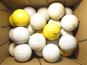 Lot of (24) Used Lacrosse Balls #1