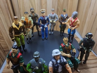 Vintage G.I. Joe Action Figures  No Accessories