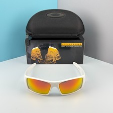 Oakley Gascan OO9014 White Frame Prizm Ruby Sunglasses New w/ Box