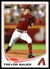 Trevor Bauer 2013 Topps #61 Diamondbacks MLB READ FREE SHIPPING AutographDen