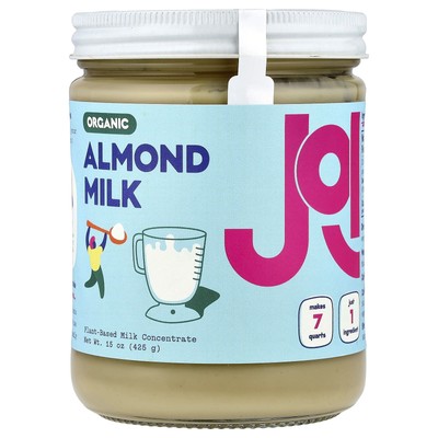 Organic Almond Milk Concentrate, 15 oz (425 g)