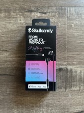 Juego de auriculares internos con cable Skullcandy Apple - negro verdadero (S2SGY-N740) totalmente nuevos