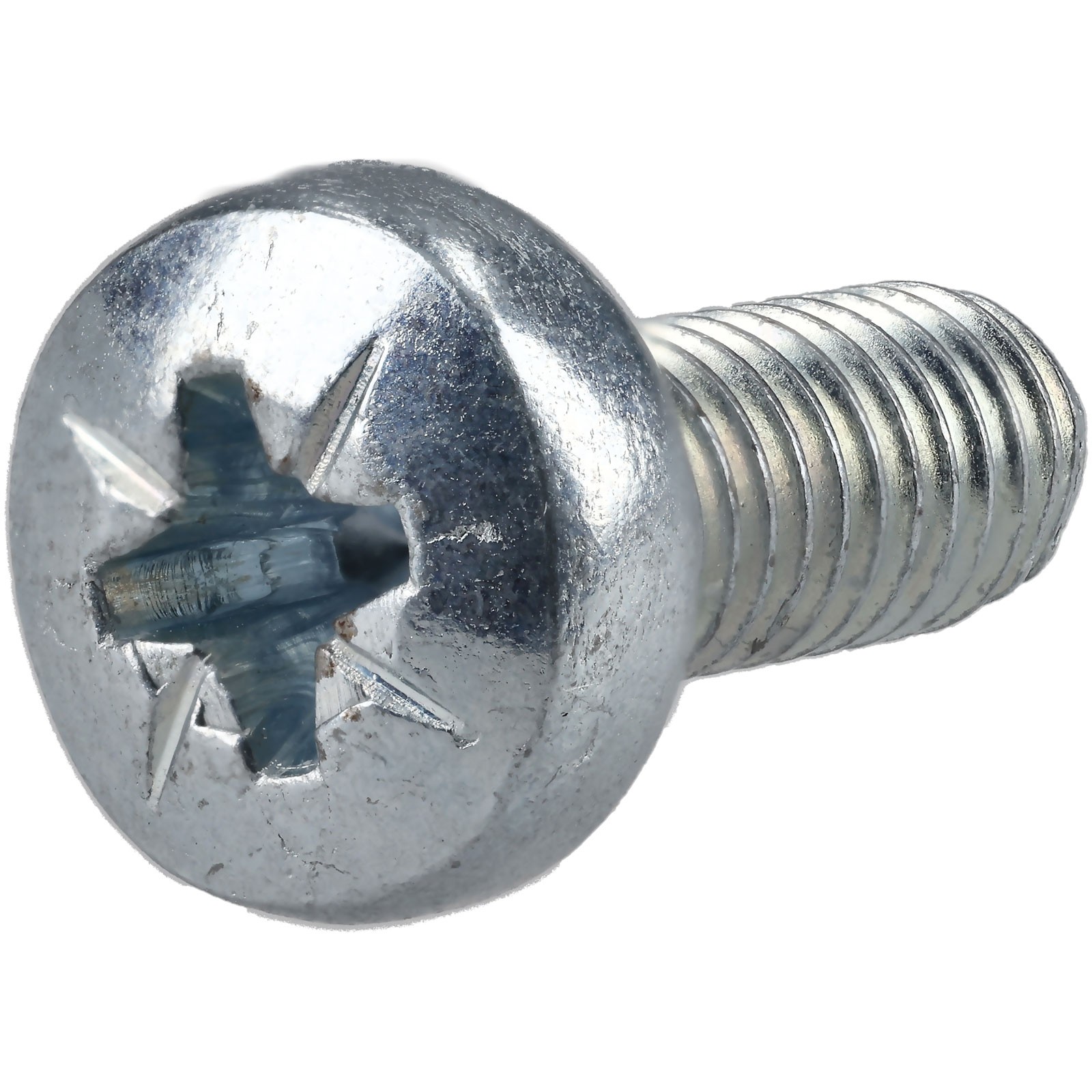 R-TECH Pozi Pan Head Machine Screws BZP M5 12mm - Pack Of 100