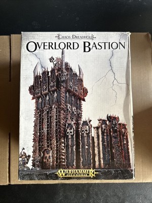 Warhammer Age of Sigmar Chaos Dreadhold Overlord Bastion New In Box OOP Rare