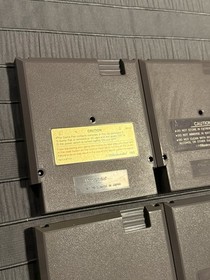 Vintage Nintendo NES Video Games Lot! Roger Rabbit/Dragon Warrior + More