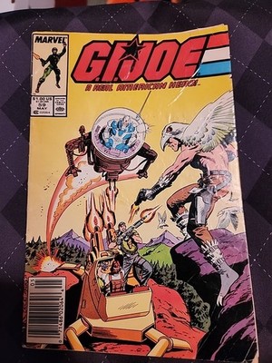 G.I. Joe #59 Newsstand (Marvel Comics May 1987) F/VG Condition Beauty  
