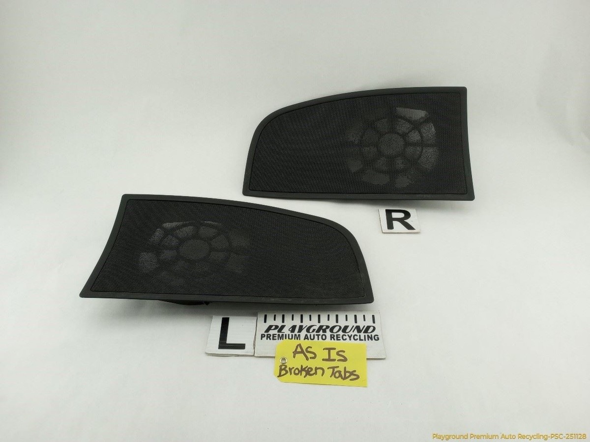 AS IS** BMW Z4 E85 Pair Of Rear Speaker Cover Grille Trim Fits