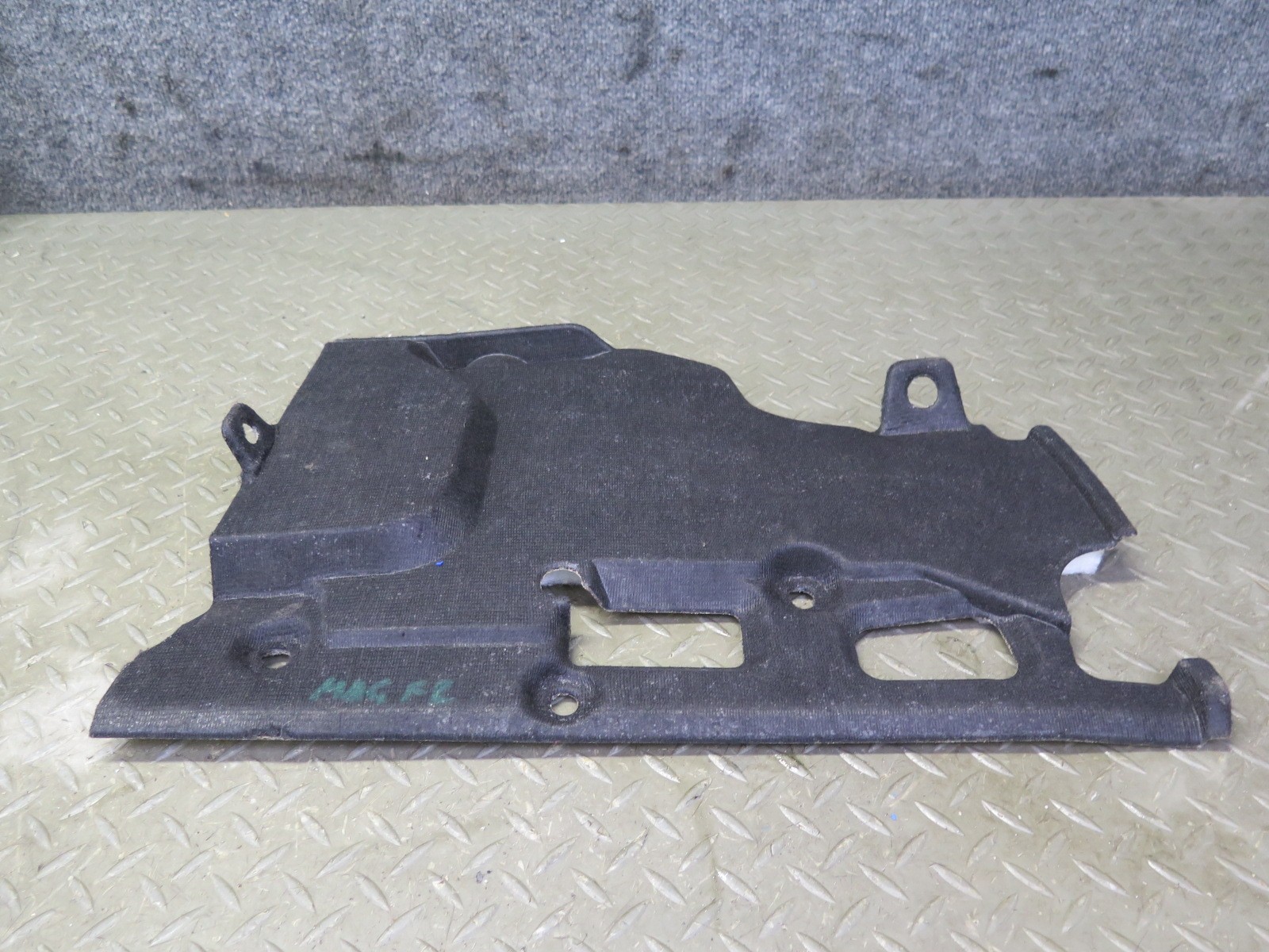 2009-2012 MASERATI GRANTURISMO S M145 UNDER DASH TRIM COVER PANEL SET OF 2