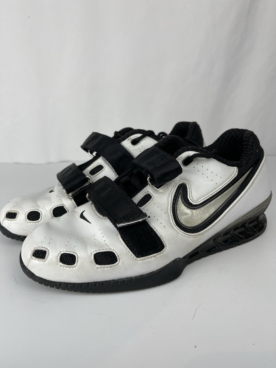 Size 8 - Nike Romaleos 315815-102 White/Black/Silver Launch
