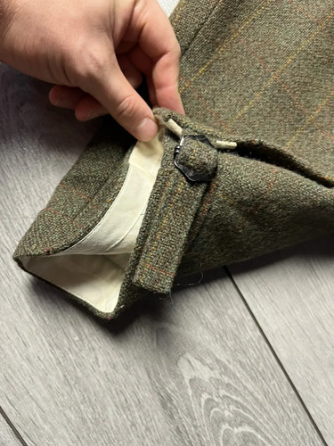 Hoggs of Fife Harewood Breeks Mens W44 Lambswool Tweed - Picture 3 of 4