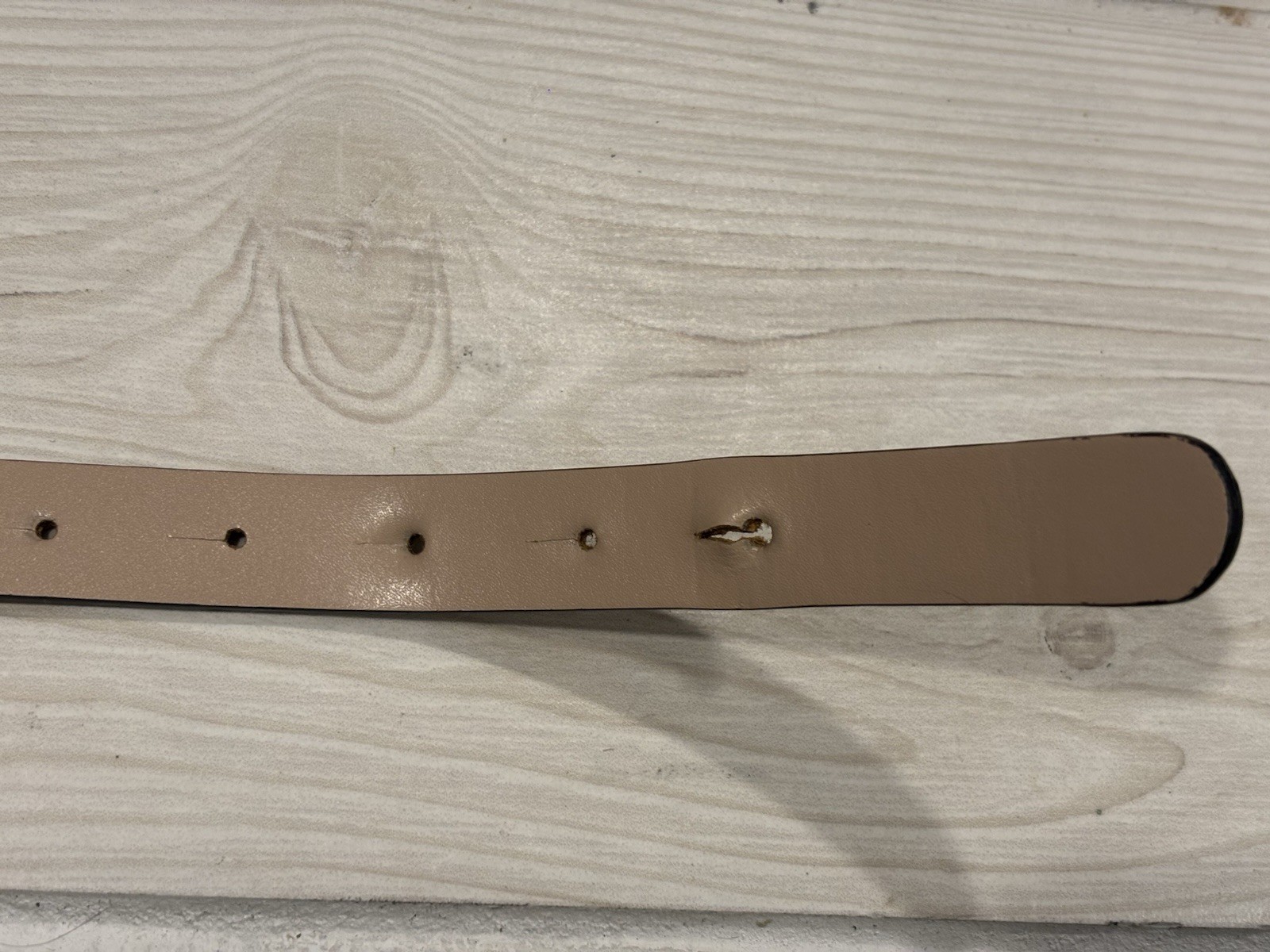 Valentino Women's Beige Skinny Waist Belt Adjustable Buckle Size S Designer thumbnail 6