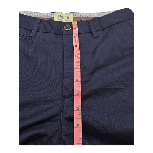 Perk Pants Mens 30x30 Slim Fit Stretch Chinos Casual Comfort Flat Front Trousers - Picture 7 of 10