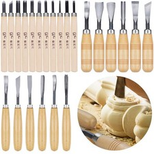 24PCS Wood Knife Kit Set Wood Carving KitProfessional Chisel Set including Sm...