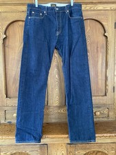 Civilianaire 34 x 33 slim M dark Japanese denim selvedge jeans