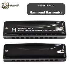 Suzuki HA-20 Hammond Promaster Harmonica 10 Hole Diatonic Key C A G D FromJapan