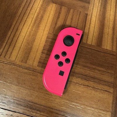 Genuine OEM Nintendo Switch Left Joy Con Controller - Neon Pink HAC-015