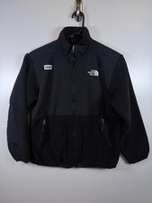 The North Face Kids Boys Full Zip Denali Polartec Fleece Jacket Black Sz Large