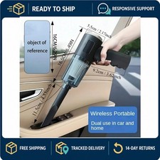 Cordless Handheld Vacuum Cleaner 120W Portable Car & Home Mini Vac